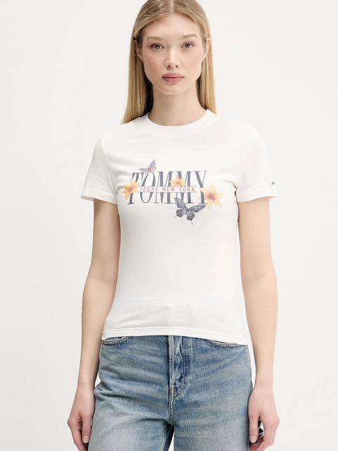 Tommy Jeans t-shirt bawełniany - zdjęcie produktu nr 2