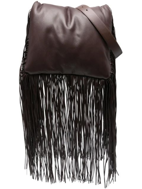 Sportmax fringed clutch bag - Brown - zdjęcie produktu nr 1