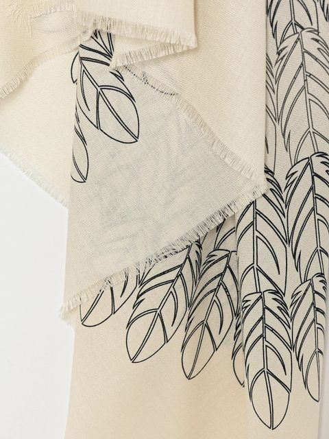 Weekend Max Mara chusta z dodatkiem wełny AEDUCATA