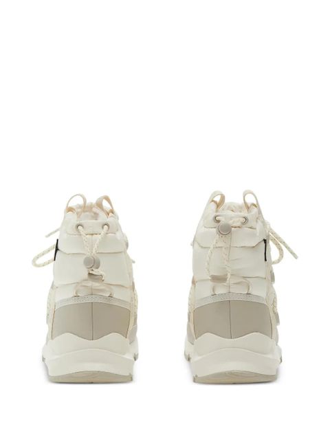 The North Face lace-up waterproof boots - White