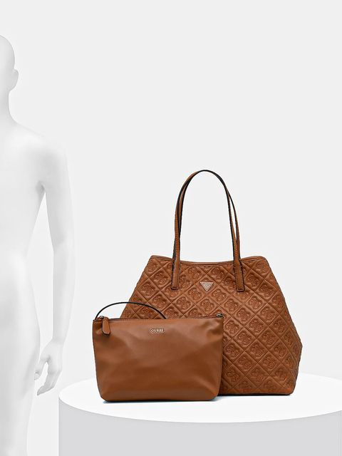 Guess torebka ADELASIA kolor brązowy HWQL96 58240