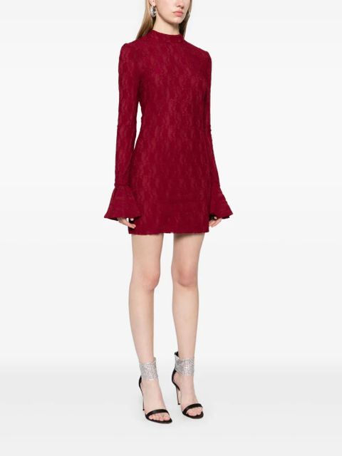 ROTATE BIRGER CHRISTENSEN lace mini dress - Red