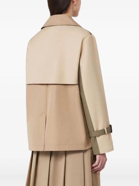 Weekend Max Mara buckle-strap double-breasted jacket - Neutrals