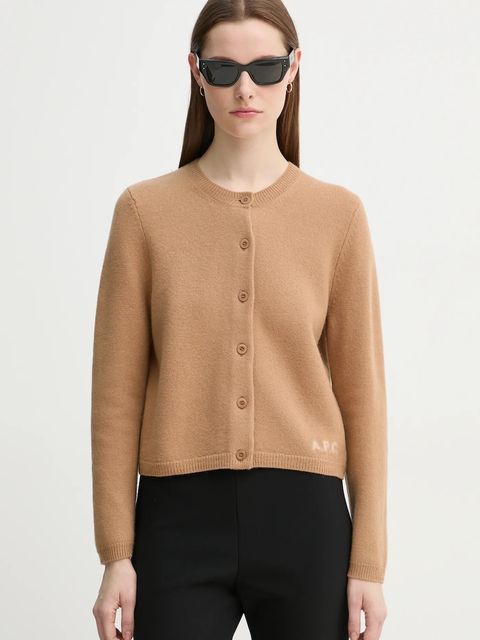 A.P.C. kardigan wełniany cardigan mila - zdjęcie produktu nr 1