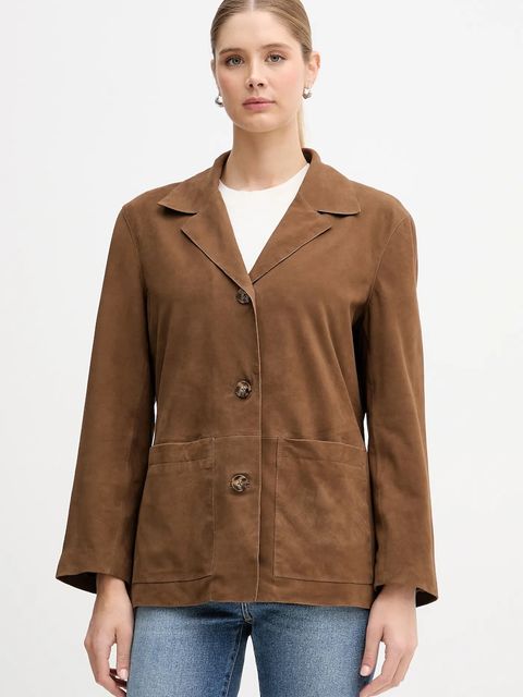 Pedro del Hierro marynarka zamszowa