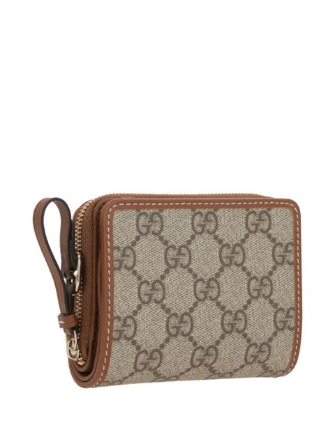 Gucci GG-monogram zip-around wallet - Neutrals - zdjęcie produktu nr 2