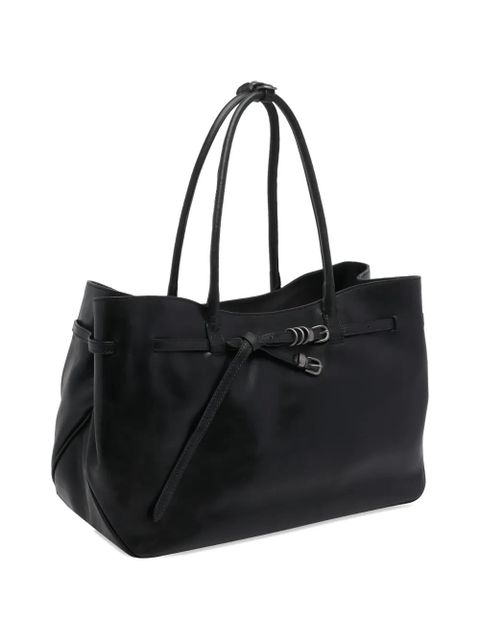 Marge Sherwood large leather tote bag - Black