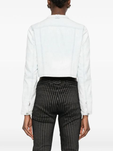 Diesel cropped denim jacket - Blue