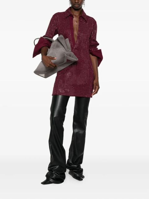 The Attico embellished collared dress - zdjęcie produktu nr 2