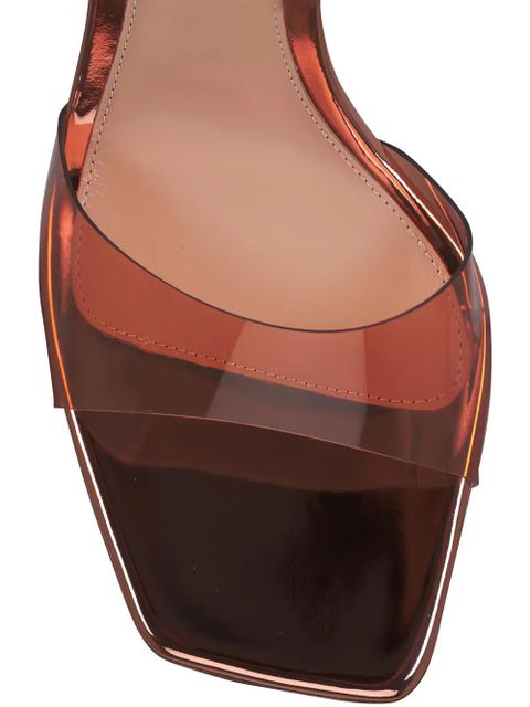 Gianvito Rossi square-toe heeled sandals - Pink