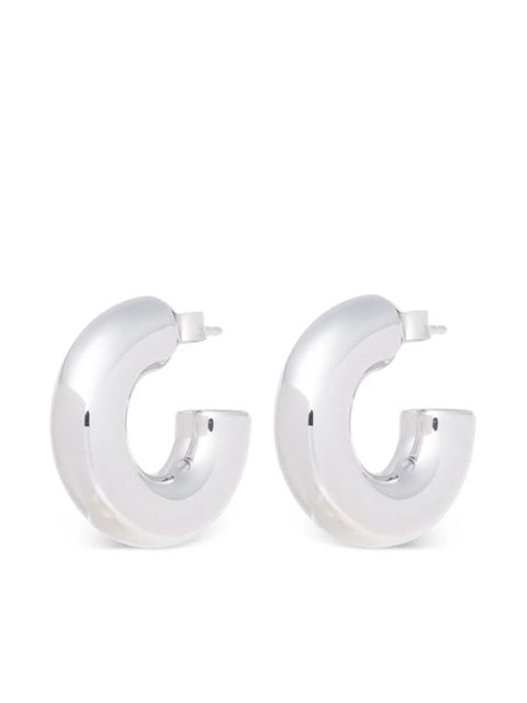 Missoma chunky hoop earrings - Silver