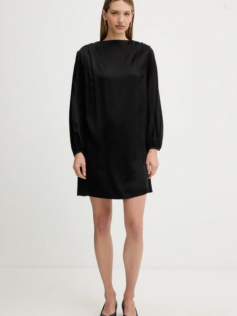 Weekend Max Mara sukienka CABINA kolor czarny mini prosta 2525226043600