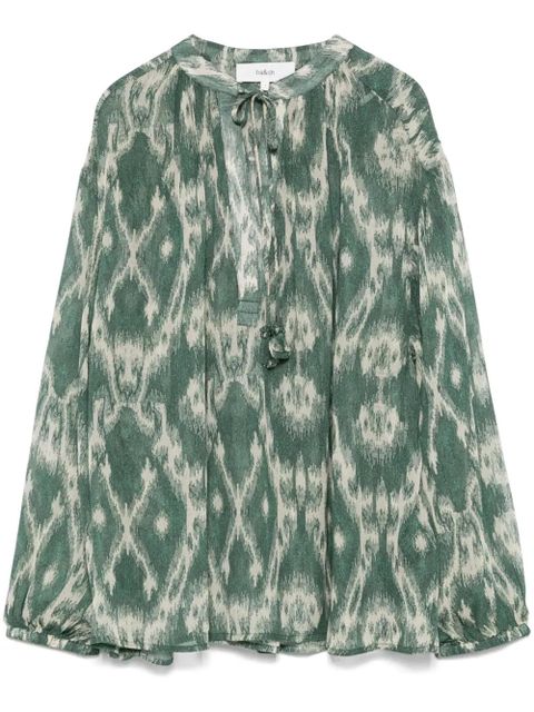 Ba&Sh Menaelle blouse - Green - zdjęcie produktu nr 1