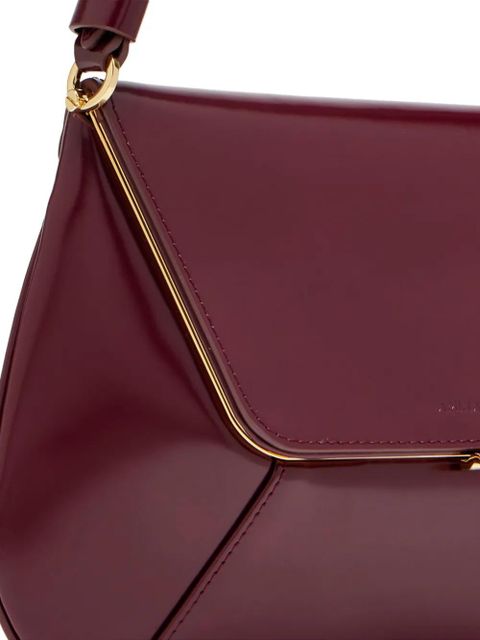 Amina Muaddi Ami shoulder bag - Red