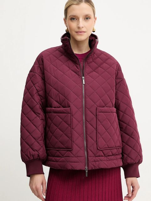Armani Exchange kurtka kolor bordowy przejściowa oversize XW000683 AF16200 - zdjęcie produktu nr 1