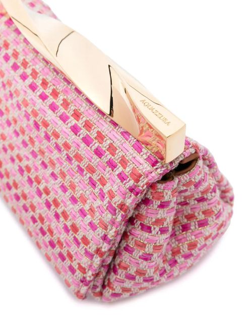 Aquazzura mini Twist clutch bag - Pink