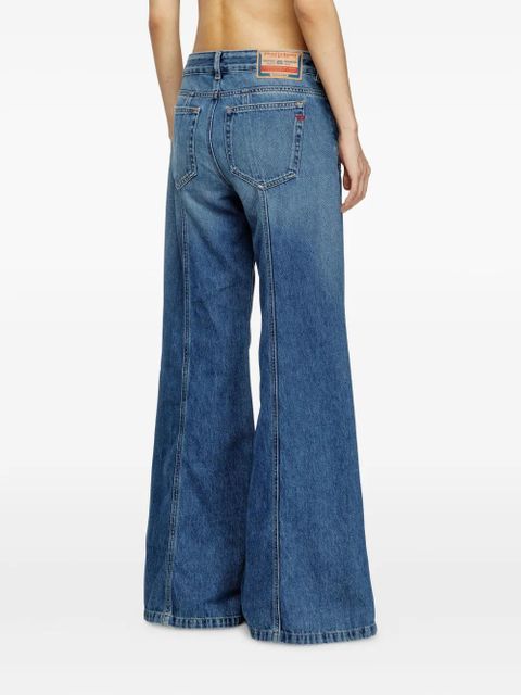 Diesel D-Akii wide-leg denim jeans - Blue - zdjęcie produktu nr 2
