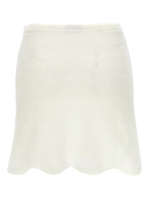 TOM FORD Crochet mini skirt - White - zdjęcie produktu nr 2