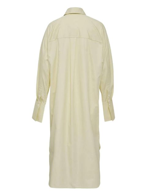 TOTEME long-sleeve button-down shirt dress - Yellow - zdjęcie produktu nr 2