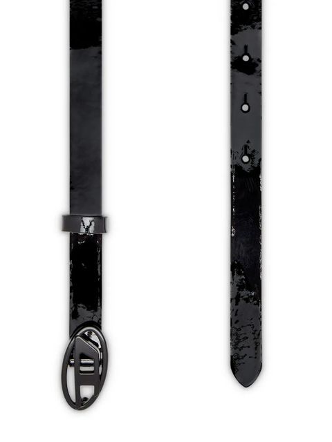 Diesel B-PLAY 15 leather belt - Black - zdjęcie produktu nr 2