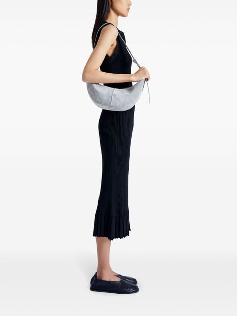 Proenza Schouler Slide suede shoulder bag - Grey