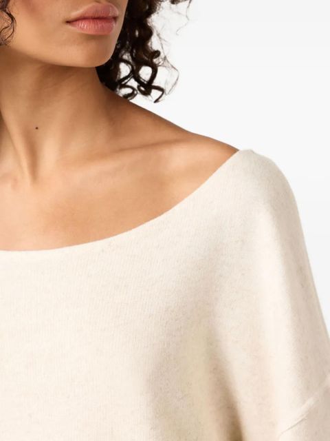 American Vintage Itonay boat-neck sweatshirt - Neutrals