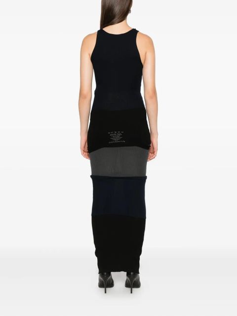 Balenciaga sleeveless maxi dress - Blue