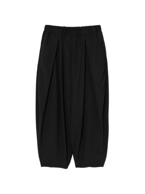 Comme Des Garçons drop-crotch trousers - Black - zdjęcie produktu nr 1