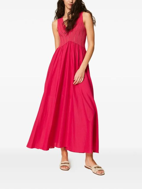 TWINSET A-line maxi dress - Pink - zdjęcie produktu nr 2