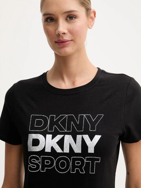 Dkny t-shirt damski kolor czarny DP5T1333