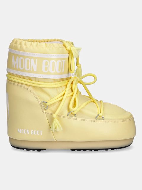 Moon Boot śniegowce MB ICON LOW NYLON kolor żółty 80D1409340 B021