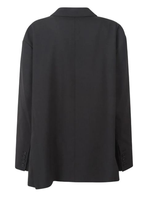 The Frankie Shop Bea button fastening blazer - Black - zdjęcie produktu nr 2