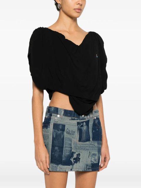 Vivienne Westwood Heart top - Black - zdjęcie produktu nr 2