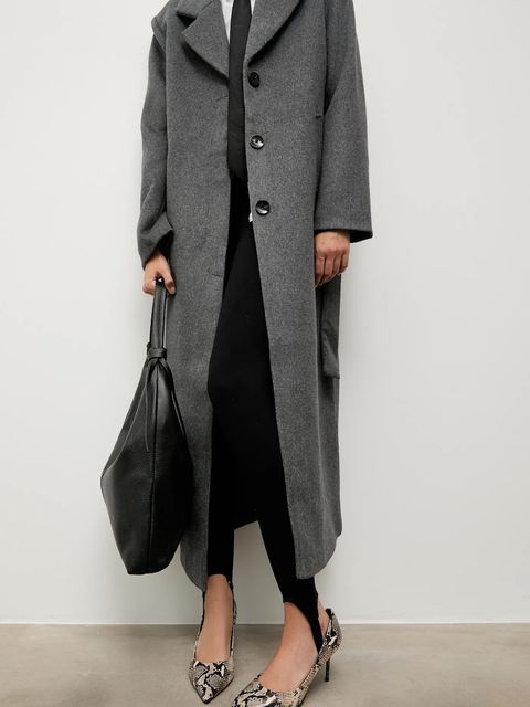 Answear.LAB szpilki skórzane kolor beżowy - zdjęcie produktu nr 1