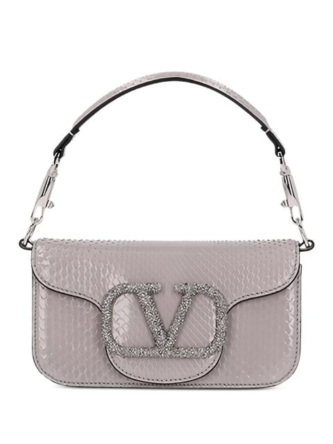 Valentino Garavani Locò small shoulder bag - Grey - zdjęcie produktu nr 1