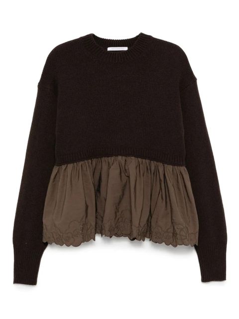 Cecilie Bahnsen Bera jumper - Brown - zdjęcie produktu nr 1