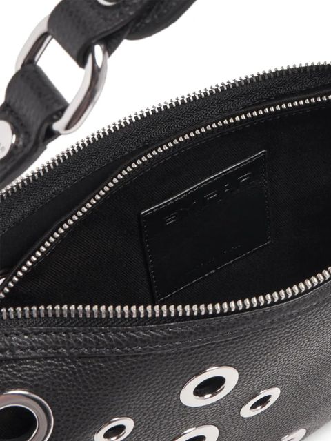 BY FAR Gib eyelet-embellished mini bag - Black - zdjęcie produktu nr 2