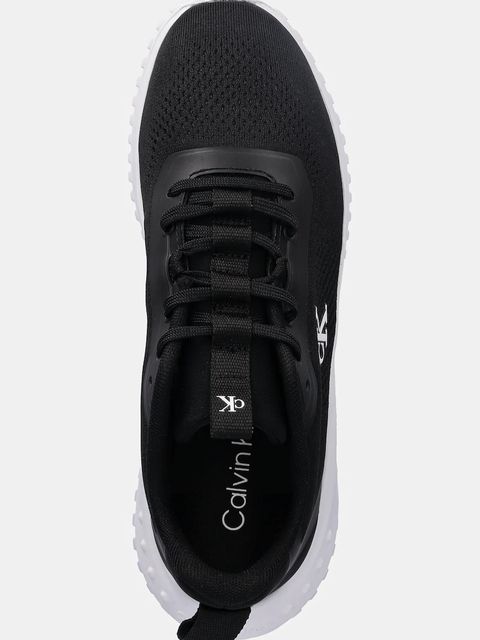 Calvin Klein sneakersy EVA RUNNER DRAWSTRING MIX MG damskie kolor czarny YW0YW01992