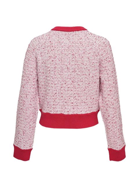 3.1 Phillip Lim long-sleeve crew-neck cardigan - Red - zdjęcie produktu nr 2