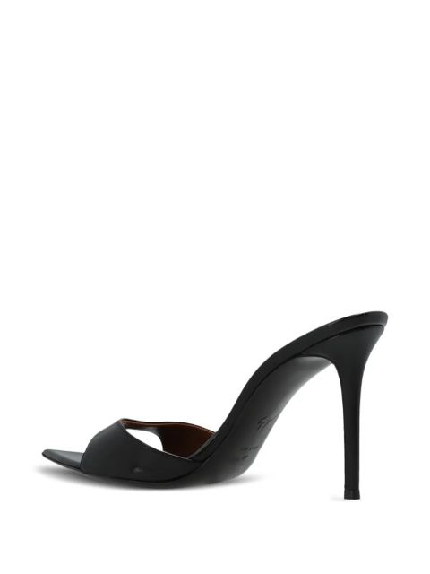 Giuseppe Zanotti 90mm Intriigo pointed-toe sandals - Black