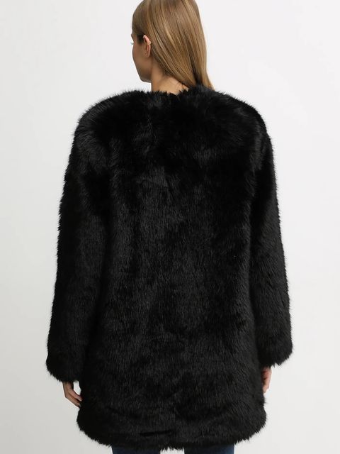 Blugirl Blumarine płaszcz kolor czarny RF5135.E1088 - zdjęcie produktu nr 2