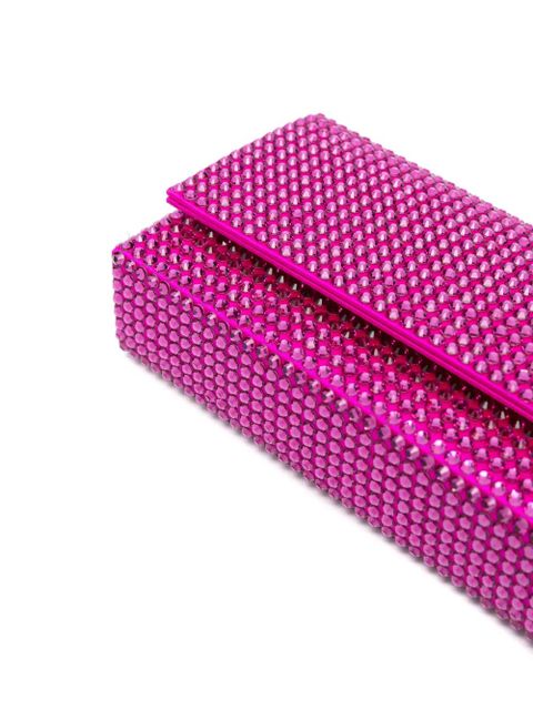 Amina Muaddi mini Paloma clutch bag - Pink