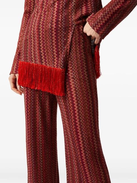 Missoni Zigzag flared trousers