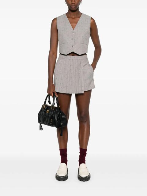 Maje pinstriped skorts - Grey - zdjęcie produktu nr 2