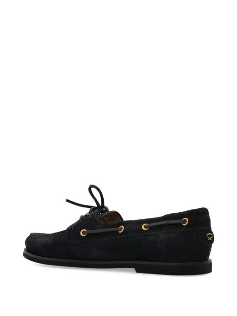 Gianvito Rossi leather oxford shoes - Blue