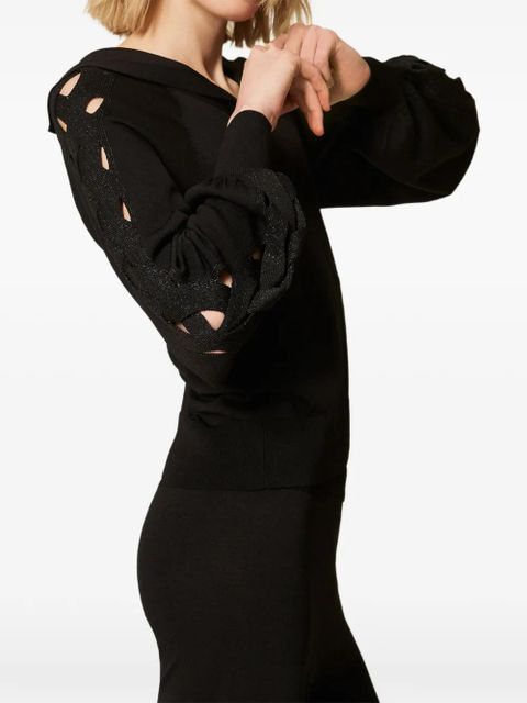 TWINSET fine-knit jumper - Black