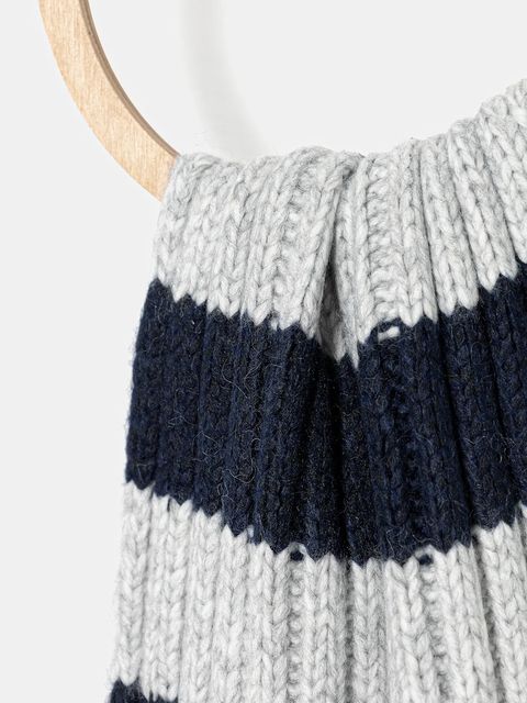 Pepe Jeans szalik damski kolor granatowy wzorzysty PL0600003 - zdjęcie produktu nr 2