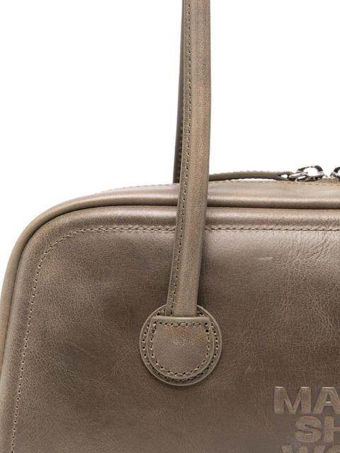 Marge Sherwood Soft zip-up shoulder bag - Grey