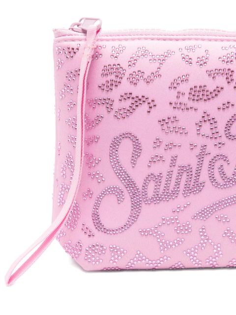 MC2 Saint Barth Aline strass-embellishment clutch bags - Pink