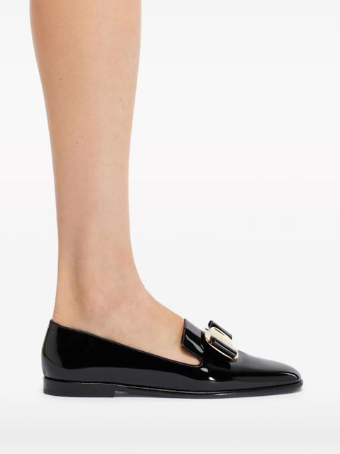 Ferragamo New Vara leather loafers - Black